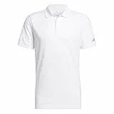 adidas Herren Core Performance Primegreen Polo Shirt, White, XL