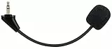 Ersatz-Spielmikrofon für HyperX Cloud Alpha, Alpha S & Alpha Pro Gaming Headset auf PS4 PS5 Xbox One PC, abnehmbares 3,5-mm-Boom-Mikrofon