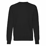 Fruit of the Loom Herren 62-202-0 Sweatshirt, Schwarz, XL