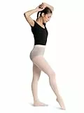 Capezio Ultra Soft™ Footed Tight with Self-Knit Waistband, Ballet Pink, XX-Large