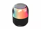 VOSFEEL Bluetooth Lautsprecher 12 Stunden Bluetooth Musikbox mit RGB Licht Tragbarer Musikbox
