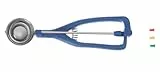 HENDI Eisportionierer Stöckel, verstärktem Glasfasernylongriff, mit Farbclips, geeignet für Geschirrspüler, Eislöffel, Eiscreme Löffel, 1/30, ø49mm, Edelstahl