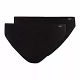 Skiny Herren Brasil voor Heren, Set Van 2 stuks, katoen Slip, Schwarz, L EU