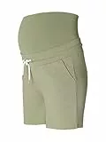 ESPRIT Maternity Damen Sweat Over The Belly Shorts, Real Olive - 307, 36 EU