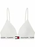Tommy Hilfiger PADDED TRIANGLE BRA Triangel-BHs Damen, Weiß (Pvh Classic White), L