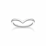 THOMAS SABO Ring V-Form silber 925 Sterlingsilber
