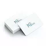 NGTeco Smart Time Card PVC Mitarbeiterausweis MB1, MB2, TC1, TC2, TC7 Zeituhren, wasserdicht und langlebig, 10 Stück