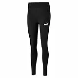 PUMA Damen ESS No. 1 Logo Leggings jogginghose damen, PUMA Black, L