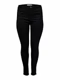 ONLY Carmakoma NOS Damen Caraugusta Hw sorte Noos Skinny Jeans, Schwarz (Black Black), 50 EU