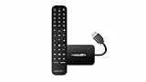 waipu.tv Stick (2. Generation) | Inkl. Fernbedienung mit Beleuchtung | Fernsehen über WLAN | LAN | HDMI | 4K | HDR10+ | Dolby Atmos | Voucher für 3 Monate 300 TV-Sender & 40.000 Filme & Serien