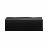 blomus Kosmetiktücherbox NEXIO | Edelstahl matt | Farbe Black | minimalistisches Design