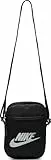 Nike Unisex Heritage Small Items Crossbody-Tasche, Black/Black/White, One Size BA5871, einheitsgröße
