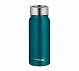 THERMOcafé by THERMOS TC DRINKING MUG teal mat 0,50l, Thermobecher Edelstahl, Isolierbecher, Kaffeebecher to Go Thermo, auslaufsicher, 9h heiß & 18h kalt, spülmaschinenfest, BPA-frei