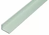 Alberts 472535 Winkelprofil | Aluminium, silberfarbig eloxiert | 1000 x 50 x 20 mm