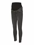 MAMALICIOUS Damen Vmmtanya Mr S Piping Jeans Vi207 Ga Noos, Dark Grey Denim, XL