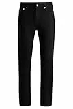 HUGO Herren Ash Jeans, Black1, 34W / 34L EU