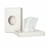 Medi-Inn Hygienebeutelspender | mit Hygienebeuteln | 1 x Spender weiß + 5 x 30 Hygienebeutel | für eine einfache Entsorgung von Damenbinden, Slipeinlagen und Tampons