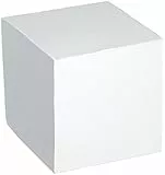 Herlitz Notizklotz, blanko weiß, 900 Notizzettel, 9 x 9 cm