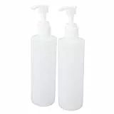 2 Stück Massageöl-Wärmflasche, 250 ml Nachfüllbare Pumpflaschen, Massageöl-Wärmer Kunststoff Flasche für Lotion und Öl-Wärmer