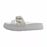 TT.BAGATT D31-A7590 Damen Pantolette, White, 40 EU