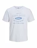 JJ REBEL Herren Jrebvintage Tee Ss Crew Neck, Weiß, L EU