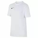Nike Kinder White/Black, L Y Nk Dry Park Vii Jsy Ss