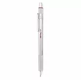 rOtring 600 Kugelschreiber | mittlere Spitze | Schwarze Tinte | silberfarbener Schaft | nachfüllbar