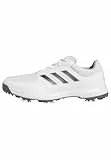 adidas Herren Tech Response 3.0 Wide Golf Shoes Golfschuhe, Cloud White/Dark Silver Metallic, 42 EU
