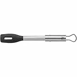 WMF BBQ Servierzange 32,5 cm, Küchenzange, Cromargan Edelstahl, Fleischzange mit Kunststoffkopf, kleine Grillzange für Steak, Fisch, Gemüse, Feststellmechanismus, platzsparend