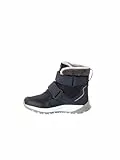 Jack Wolfskin Unisex Kinder Polar Wolf Texapore Mid Vc K, Dark Blue / Rose, 34 EU
