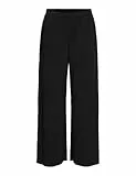 Vila Viplisa Hw Culotte Pants - Noos 14096324,Black Beauty,L