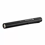 Ledlenser P4R LED wiederaufladbare Taschenlampe, 300 Lumen, 100m Fokus, USB-C, IP54, 13 Stunden Laufzeit, leichte 57g Werkstattleuchte, für Arzt, Werkstattmechaniker