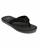 Quiksilver Herren Carver Suede Core Sandale, Black 1, 44 EU