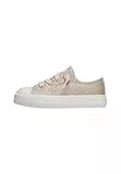 Naturino Sneaker aus Stoff mit Glitzer, Gold 30