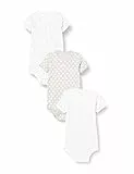 Care Baby Body Kurzarm, 3er Pack Light grey (142), 62