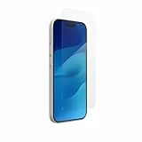 ZAGG InvisibleShield Glass XTR3, Displayschutz aus gehärtetem Glas für Apple iPhone 15 [6.1-Inch], Hüllentauglich, Blaufilter, Einfache Installtion, berührungsempfindlich, stossfest (Transparent)