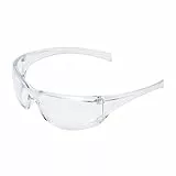 3M VAPCC Virtua AP Schutzbrille für leichte Reparaturarbeiten, gegen Splitter, Antikratzbeschichtung, 99.9% UV-Schutz, Klare Polycarbonatscheiben
