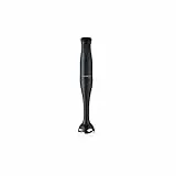 Severin Stabmixer zum Pürieren und Zerkleinern, Mixstab, abnehmbarer Mixfuß, Turbotaste, 2-Klingen-Messer, einfache Reinigung, rutschfester Griff, für Smoothies, Shakes, Saucen, 350W, schwarz, SM 3760