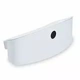 hauck Organizer für Hochstühle Alpha+, Beta+, Arketa - Aufbewahrungsbox mit Deckel zum Aufhängen, Einfache Befestigung an der Rückenlehne, Leicht Erreichbar, Belastbar bis 3 kg, Abwischbar (White)