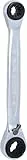 KS Tools 503.4565 4 in 1 GEARplus umschaltbar Doppel-Ratschenringschlüssel, 10x13x17x19mm