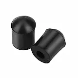 Rubber End Pin Kontrabass Endpin Fuß 2 Stück Kontrabass Endpin Rubber Tip Stopper Orchesters Perren Zubehör Teile Schwarz Protector End Kappe Zubehör