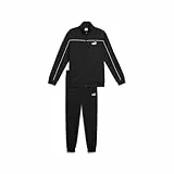 PUMA Unisex Poly Piping Suit Gestrickte Anzüge, PUMA Black, L