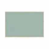Bi-Office Magnetische Tafel Earth New Basic Olive Tree, 58,5 x 38,5 cm, Lackierte Stahloberfläche, Naturholzrahmen