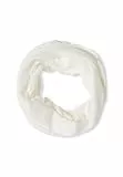 Cecil Loop Schal in Unifarbe aus Viskose vanilla white A