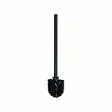 Fackelmann Toilettenbürste New York – Klobürste in Schwarz Matt – Starke Borsten für eine gründliche Reinigung – ca. 7,5 x 37,5 x 7,5 cm