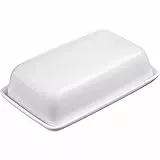 Westmark Butterdose, Dekorativ, Länge: 18,5 cm, Keramik, Weiß, 20892260
