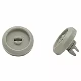 2 Stück Ersatz Unterkorbrollen für Miele 2372352 2372353 Geschirrspülerrollen Kompatibel mit Optima Futura Senator Meteor Wheels Set