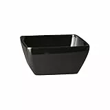 APS 79005 Schale Friendly Bowl, schwarz, hergestellt auf gebrauchtem Plastik, 100% umweltschonend, 19,0 x 19,0 x 9,0 cm