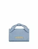 Love Moschino Hellblaue Denim-Tasche