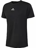 newline Men's nwlBEAT Poly Tee T-Shirt, Schwarz, M